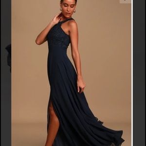 LuLus Lace Maxi Dress